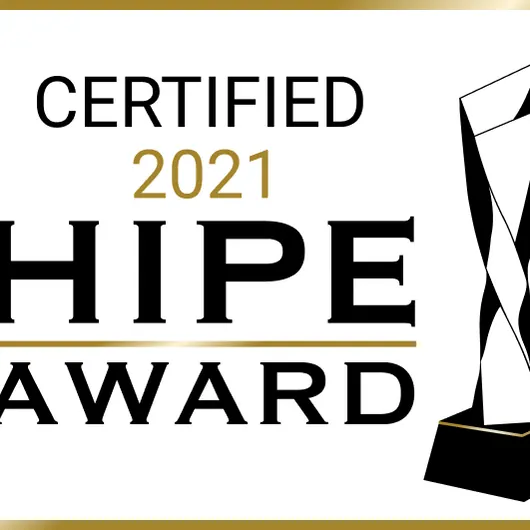 Auszeichnung Certified HIPE Award 2021